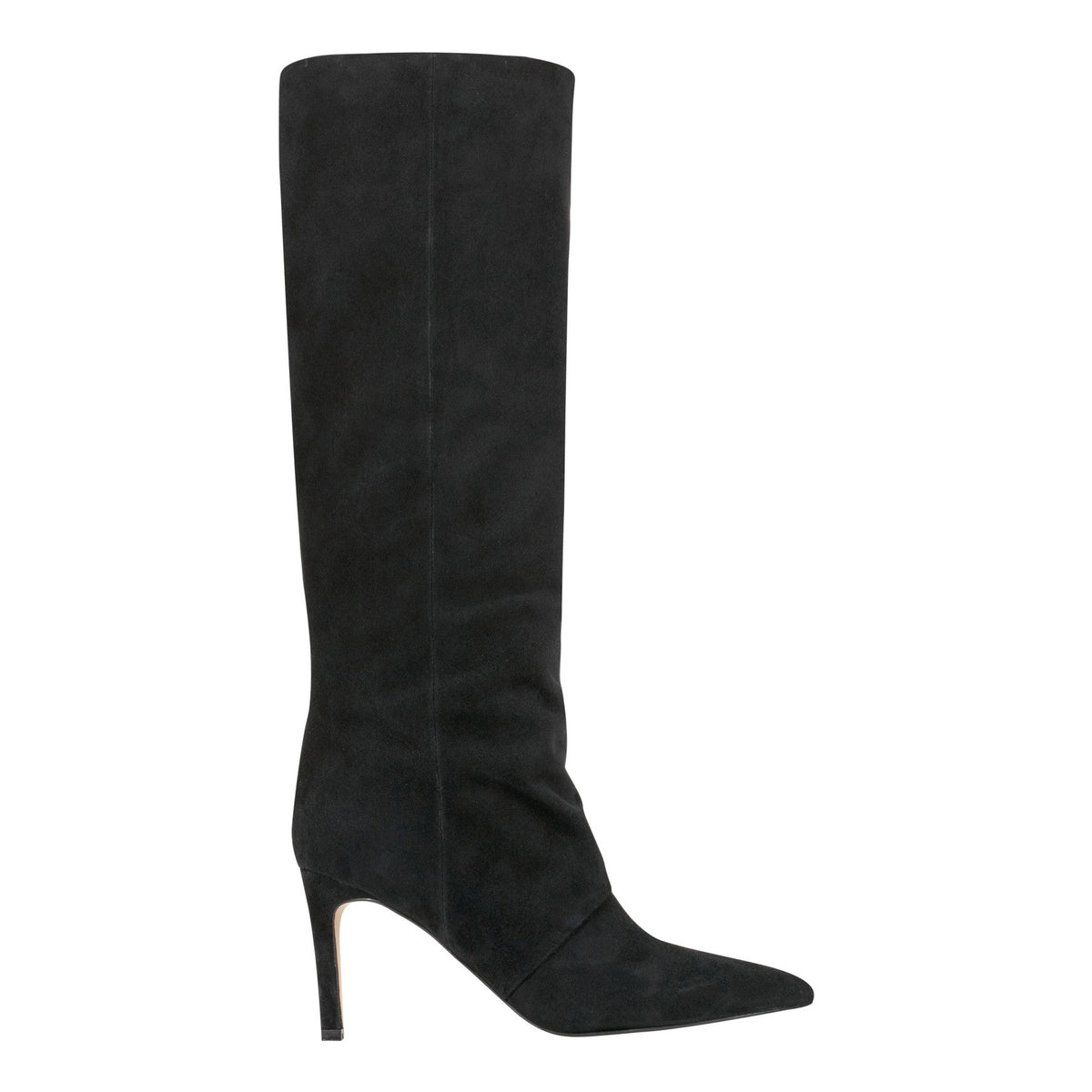 Narysa Dress Leather Boot - Black Suede | Marc Fisher