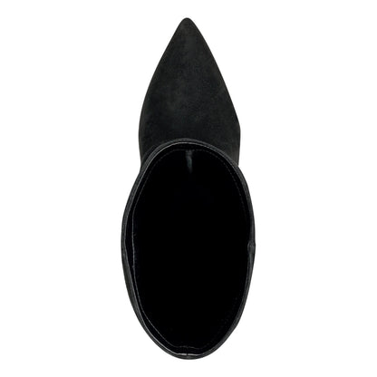 Narysa Dress Leather Boot - Black Suede | Marc Fisher