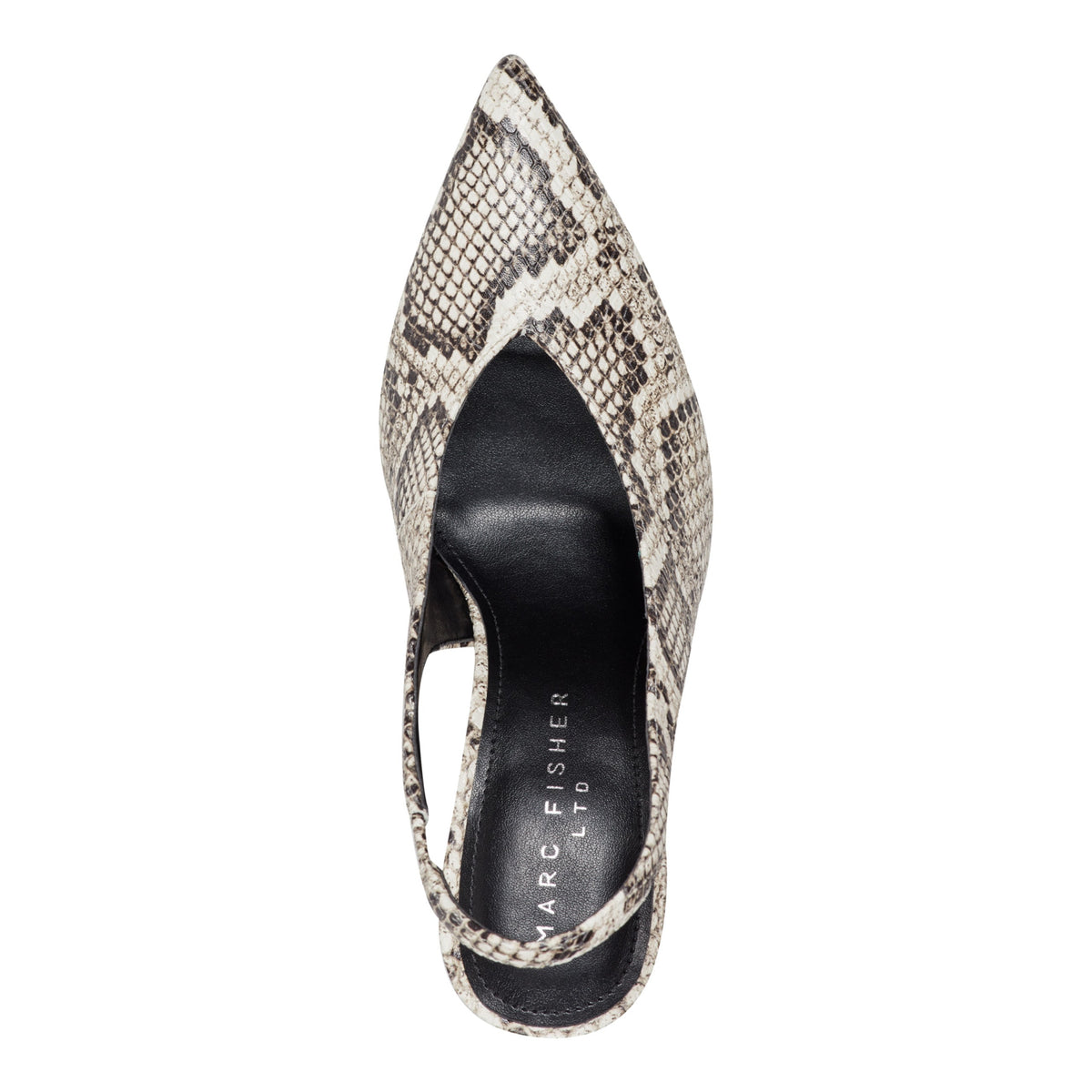 Esther Leather Slingback Pump - Snake Print Multi Leather | Marc Fisher