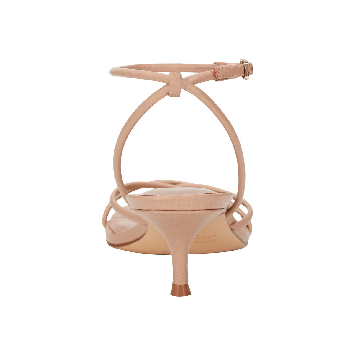 Ballen Leather Ankle Strap Sandal - Natural Leather | Marc Fisher