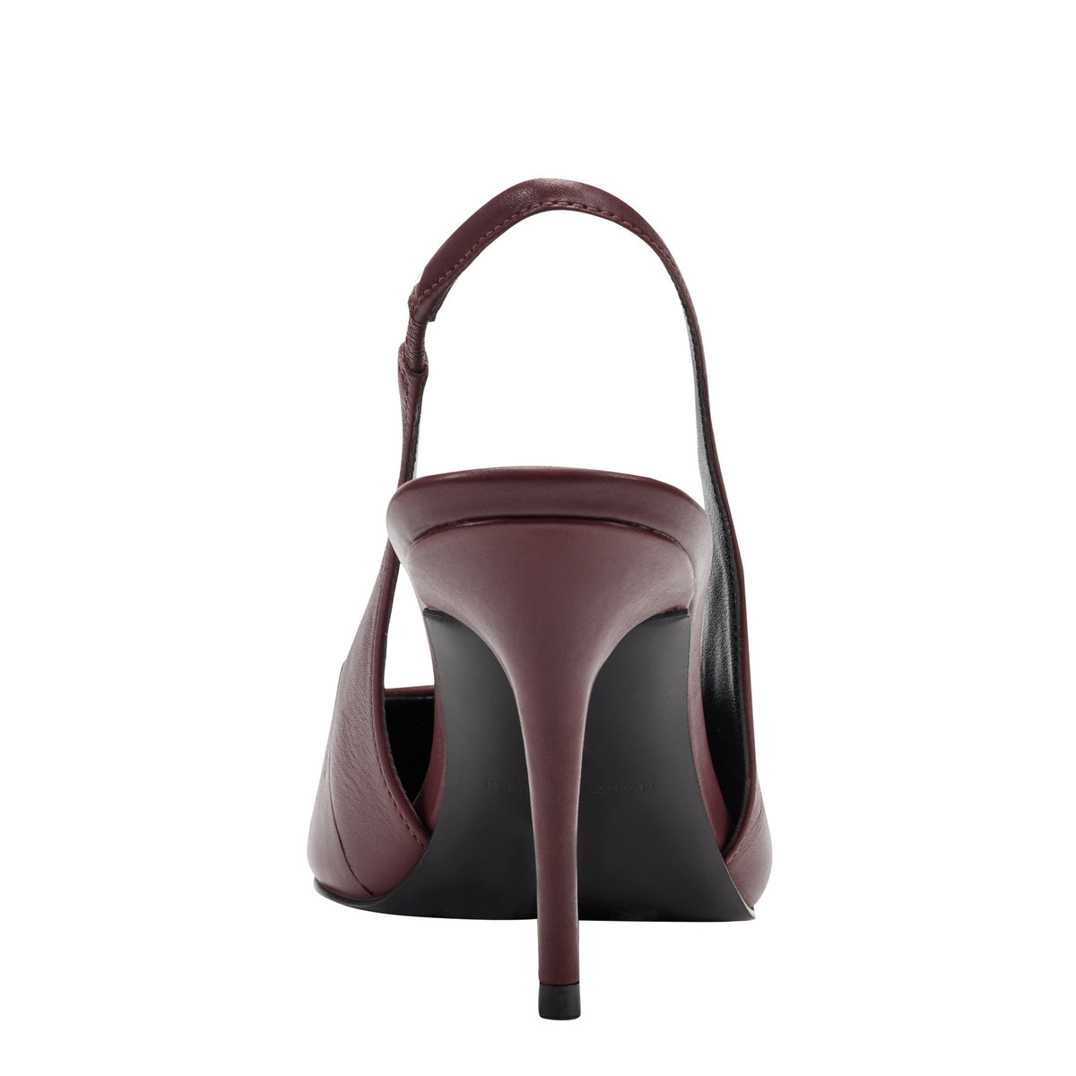 Leynne Slingback Pump - Dark Red Leather | Marc Fisher