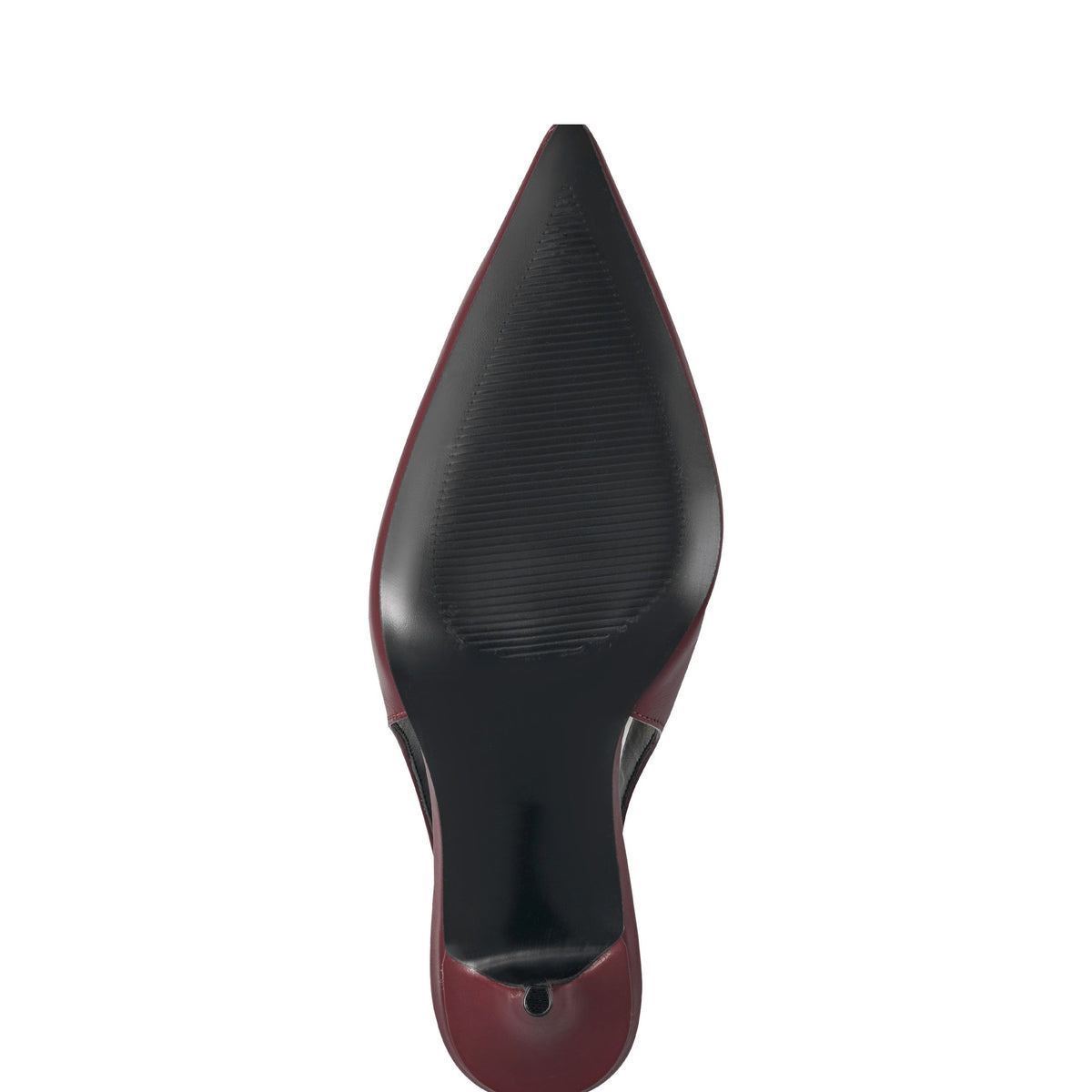Leynne Slingback Pump - Dark Red Leather | Marc Fisher