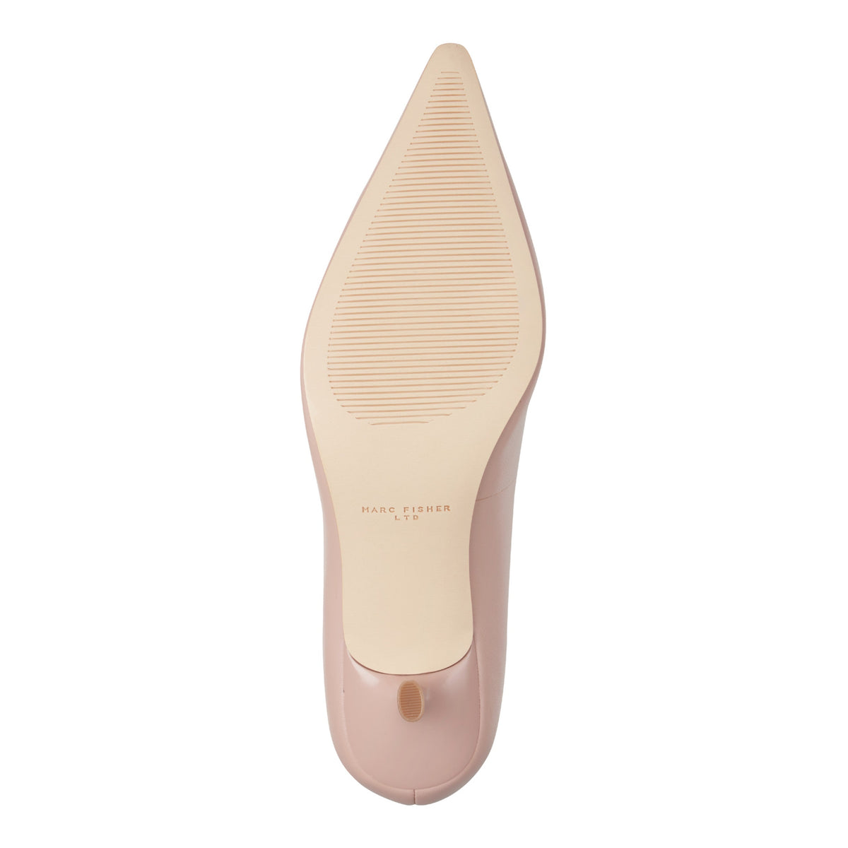 Calynna Leather Kitten Heel Pump - Light Pink Leather | Marc Fisher