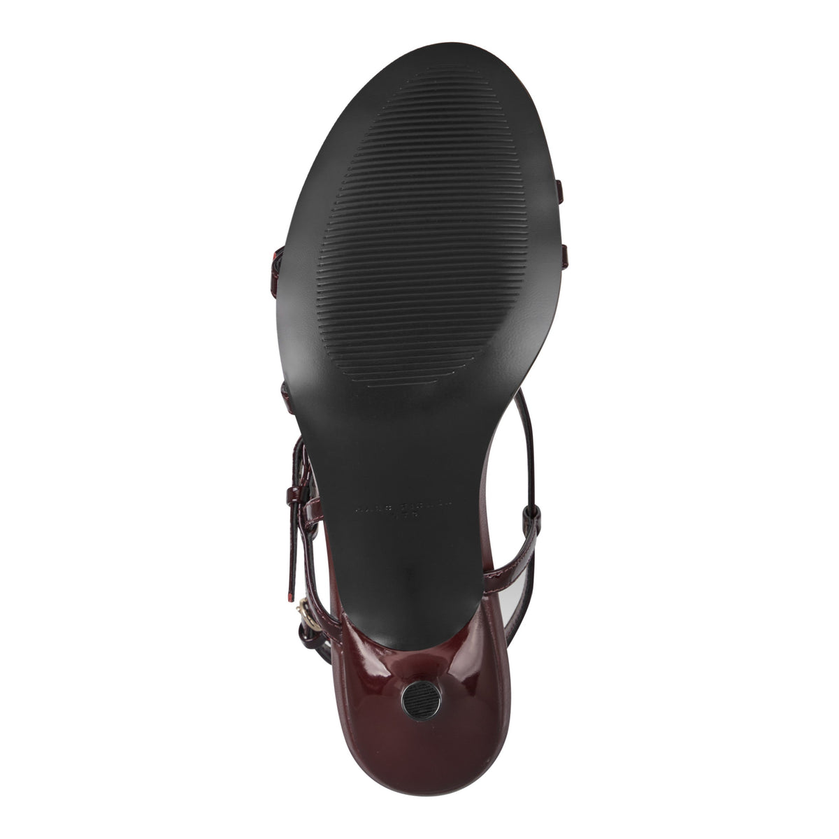 Nylah Leather Strappy Sandal - Red Patent Leather | Marc Fisher