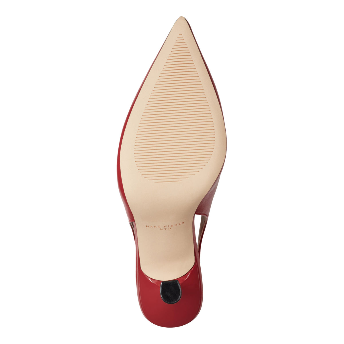 Esther Leather Slingback Pump - Red Leather | Marc Fisher