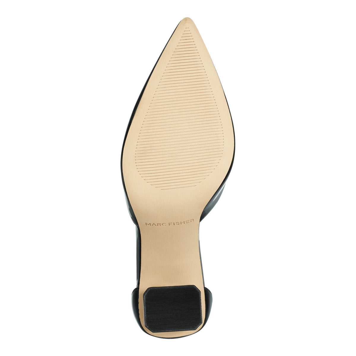 Demeter Ankle Strap Pump - Black Patent | Marc Fisher