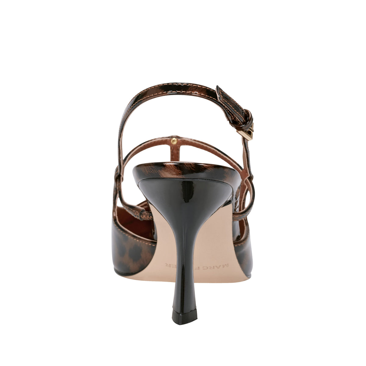 Remmi Strappy Slingback Pump - Patent Leopard | Marc Fisher