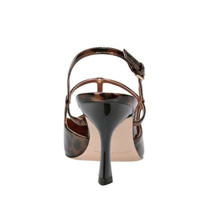 Remmi Strappy Slingback Pump - Patent Leopard | Marc Fisher
