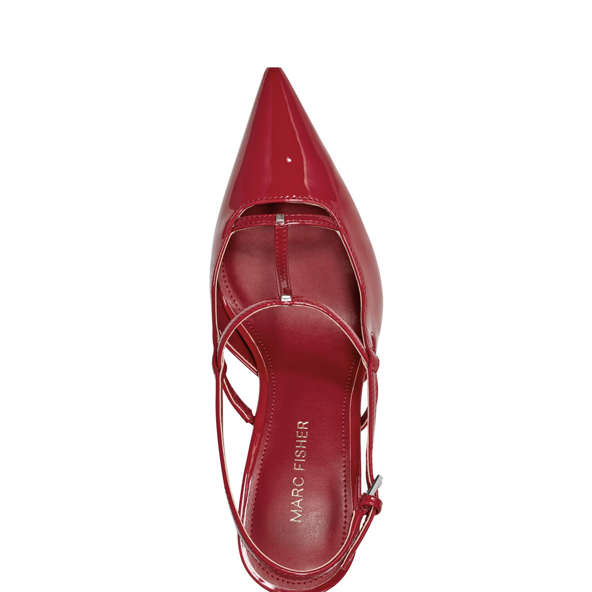 Remmi Strappy Slingback Pump - Red Patent | Marc Fisher