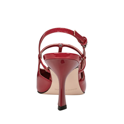 Remmi Strappy Slingback Pump - Red Patent | Marc Fisher