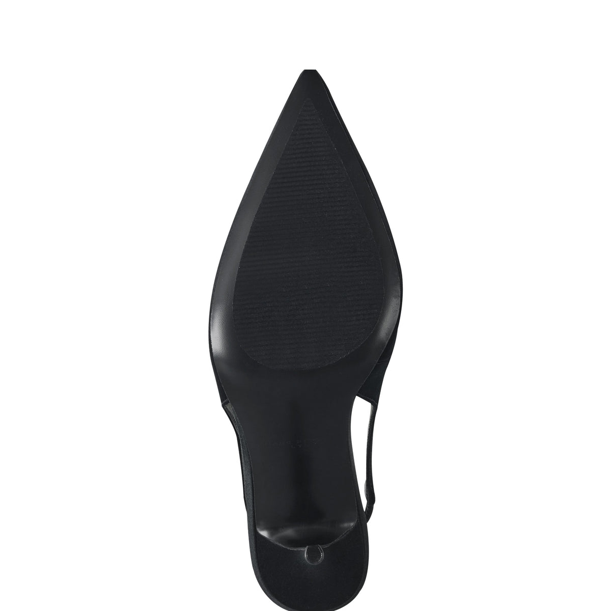 Leynne Slingback Pump - Black Satin | Marc Fisher