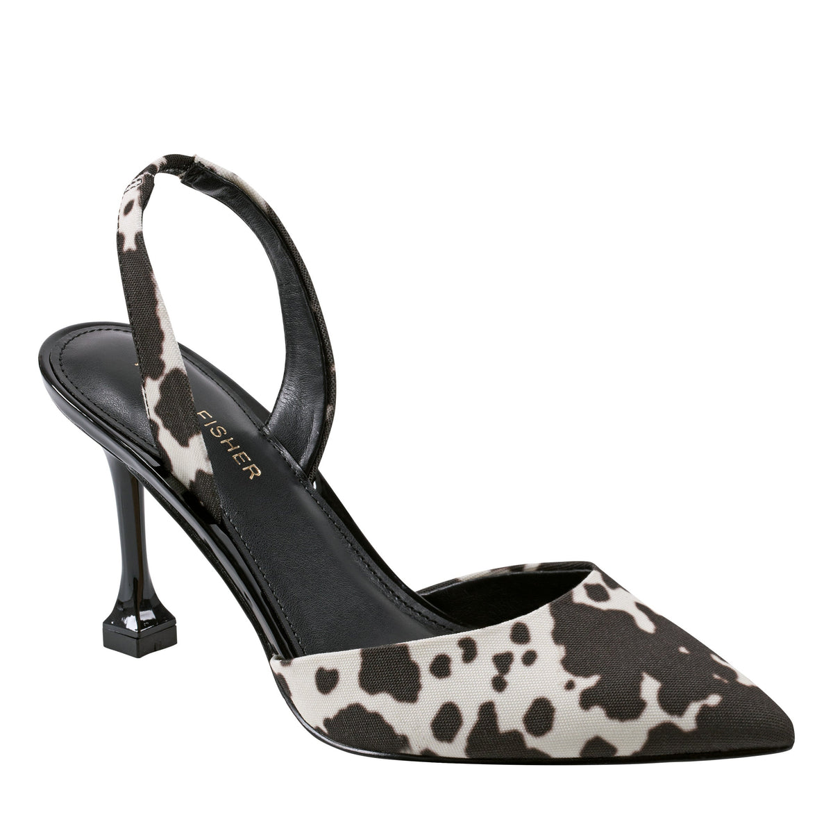 Hadya Slingback Pump - Cow Print | Marc Fisher