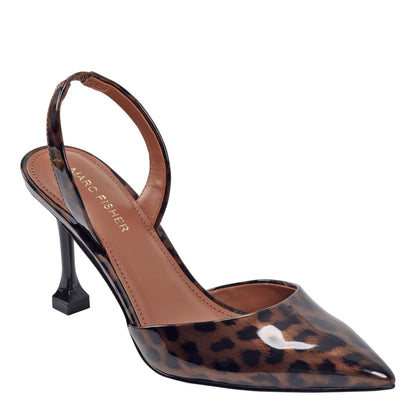 Hadya Slingback Pump - Patent Leopard | Marc Fisher