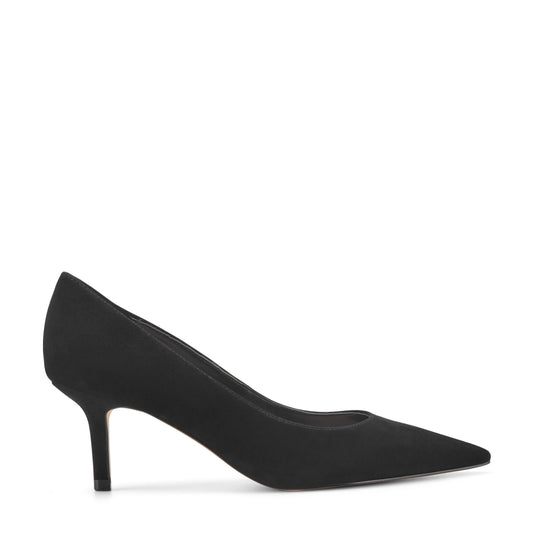 Alola Pump - Black Suede | Marc Fisher