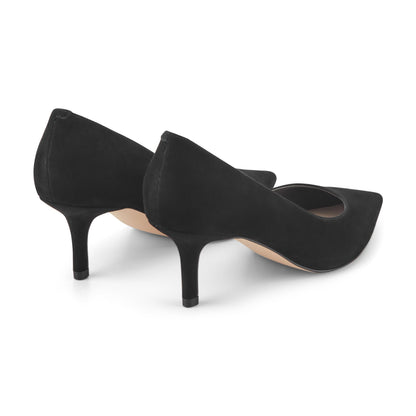 Alola Pump - Black Suede | Marc Fisher