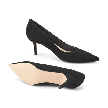 Alola Pump - Black Suede | Marc Fisher