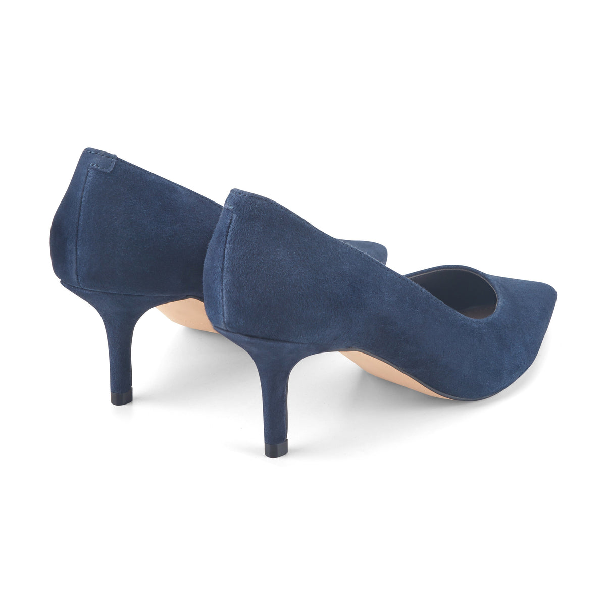 Alola Pump - Dark Blue Suede | Marc Fisher