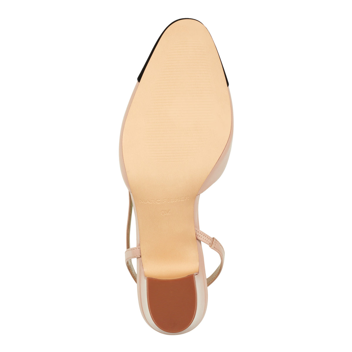 Laynie Block Heel Pump - Natural | Marc Fisher